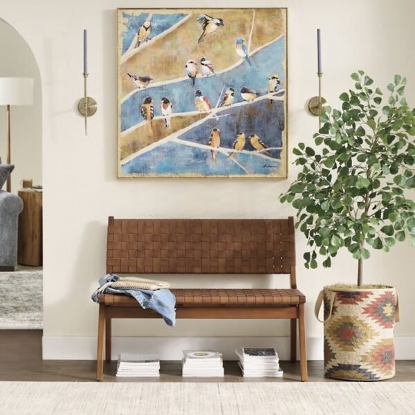 Bevy of Birds Framed Canvas Wall Art - Image 3