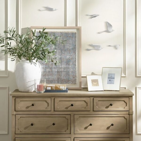 Birds of Flight Ceramic Wall Decor, Set of five - Image 7