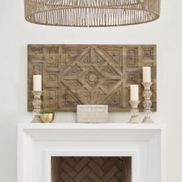 Leighton Wood Wall Decor - Image 2