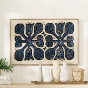 Cruz Framed Textile Wall Art