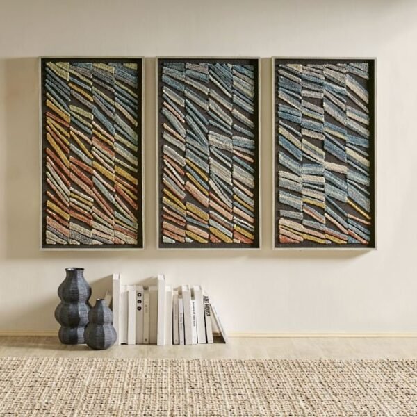 Hava Framed Textile Wall Art