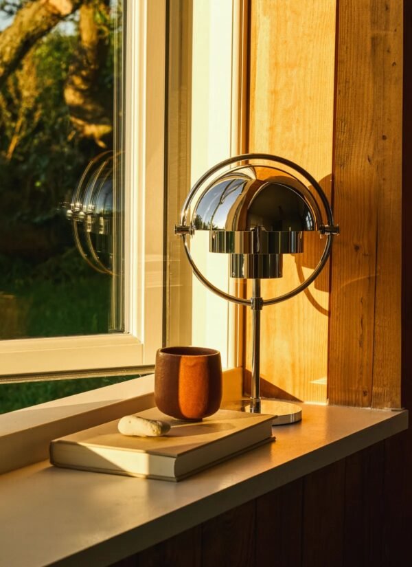 Multi-Lite Portable Lamp, Chrome Base - Image 3