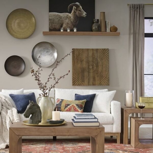 Stella Carved Wood Wall Decor - Image 2