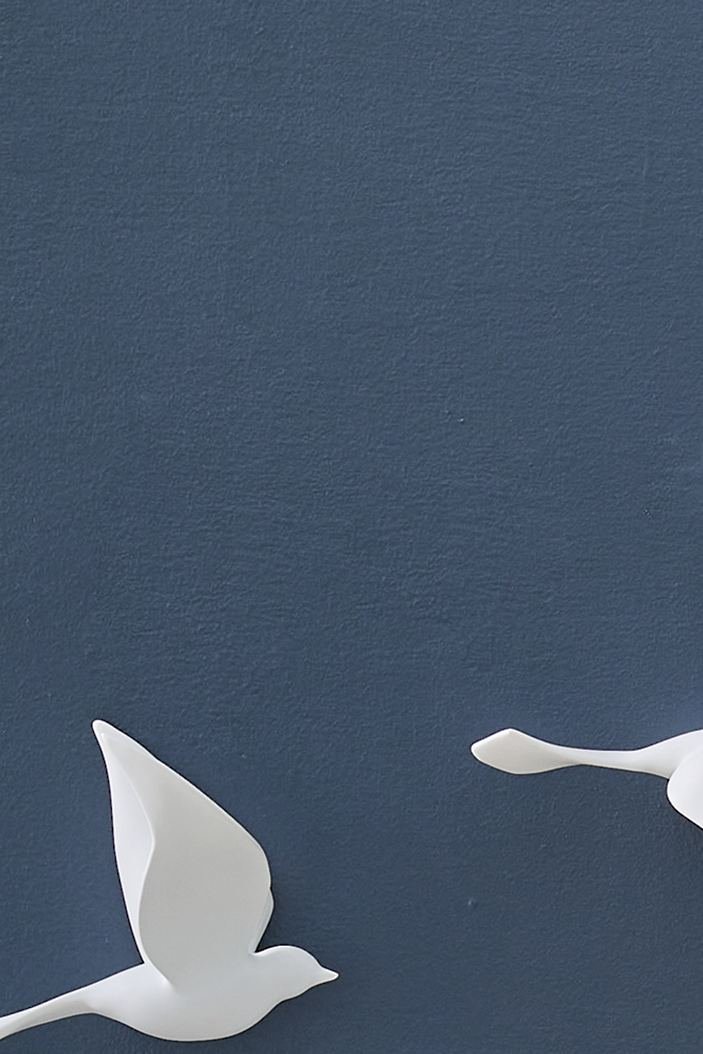 Birds of Flight Ceramic Wall Decor, Set of five - Image 5