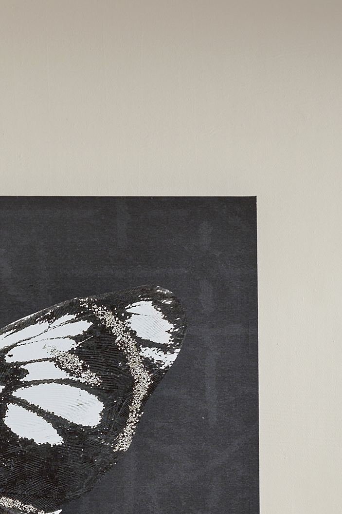 Neutral Butterfly Canvas Wall Art - Image 4