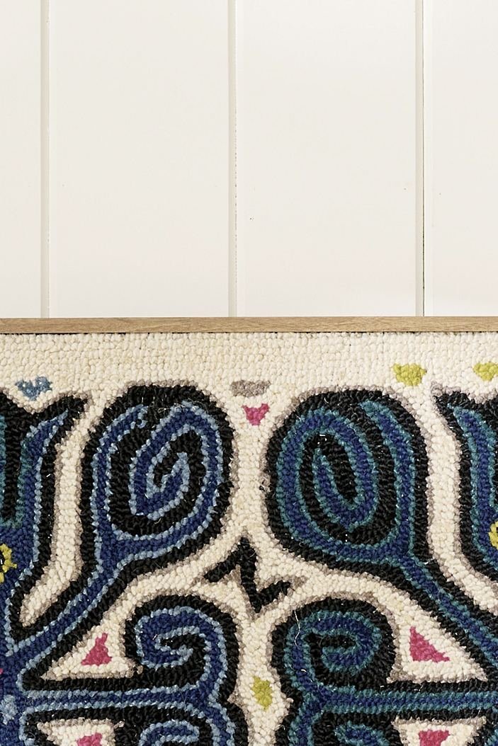 Cruz Framed Textile Wall Art - Image 3