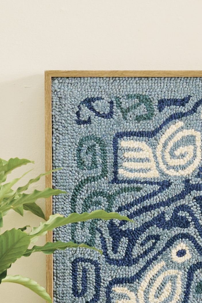 Pajaro Framed Textile Wall Art - Image 4