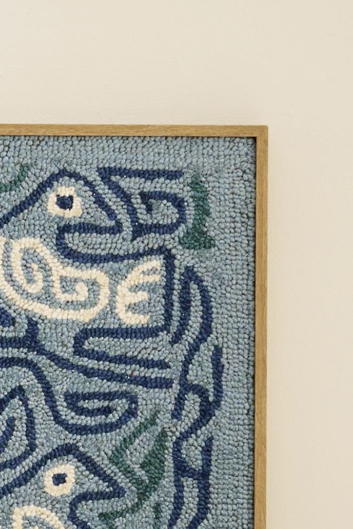 Pajaro Framed Textile Wall Art - Image 2